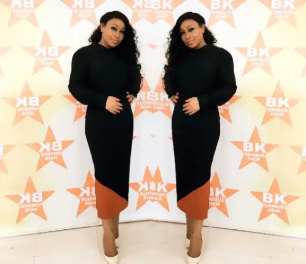 Rita Dominic stuns at the launch of her Hair Line